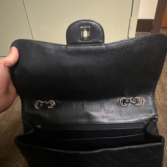Chanel Jumbo Caviar Flap Bag - Picture 7 of 16